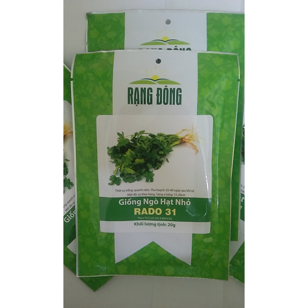 Hạt Giống Ngò Hạt Nhỏ Rạng Đông 20Gram