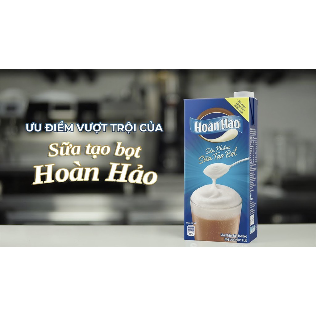 Sữa Tạo Bọt Dùng Trong Pha Chế Hoàn Hảo 1 Lít