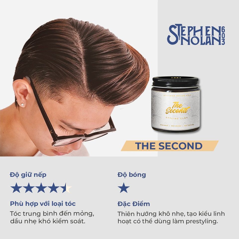 Sáp Vuốt Tóc Stephen Nolan 603 The Second 56g/110g