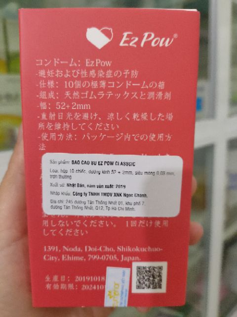 Bao cao su Ez pow