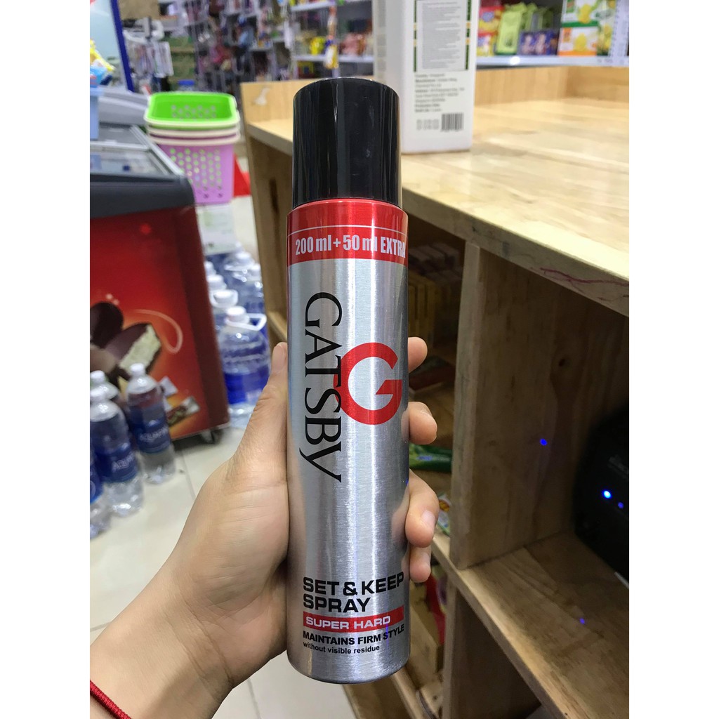 Gôm xịt tạo kiểu tóc gatsby 250ml