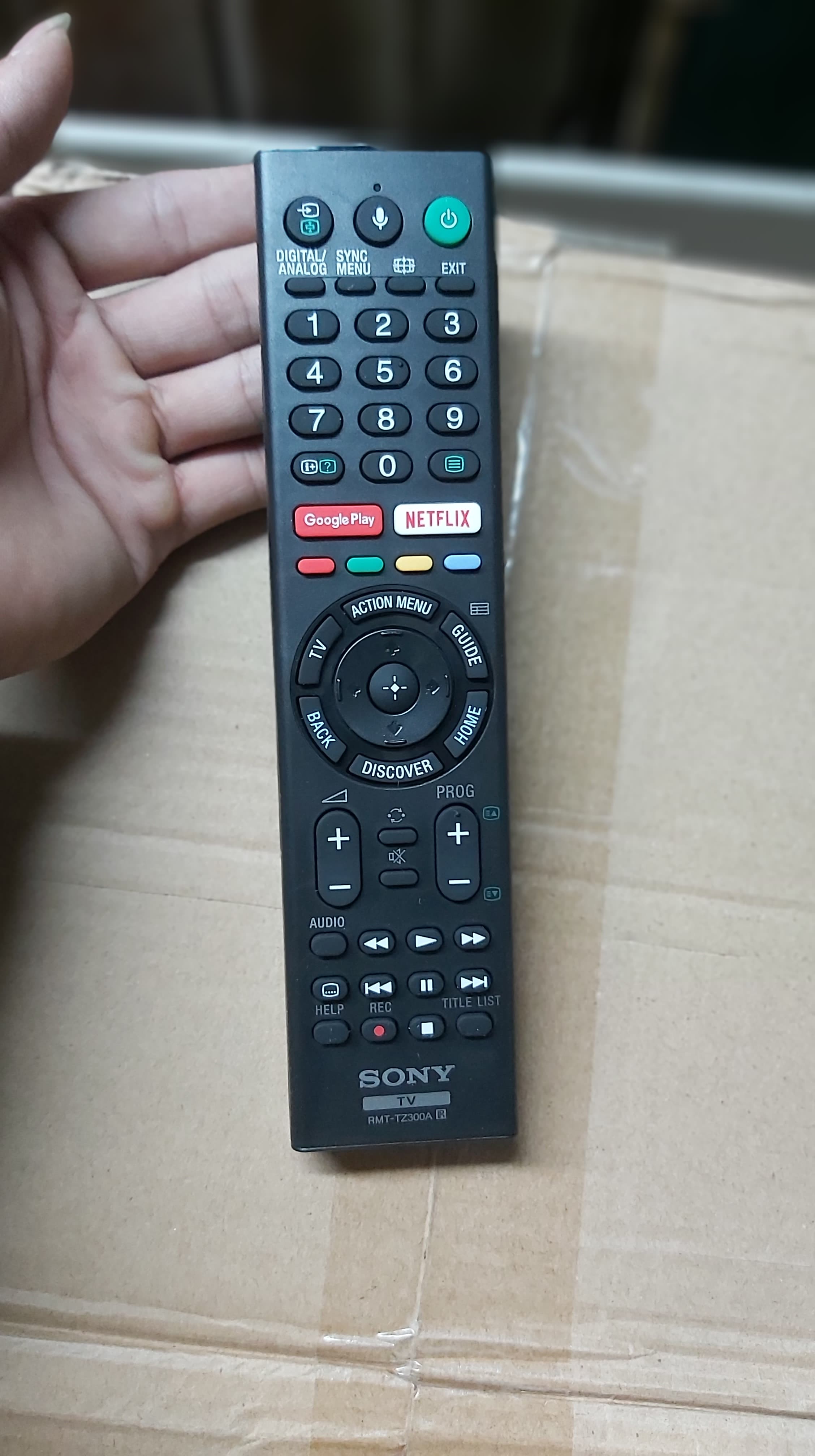 khiển tivi sony tz 300a