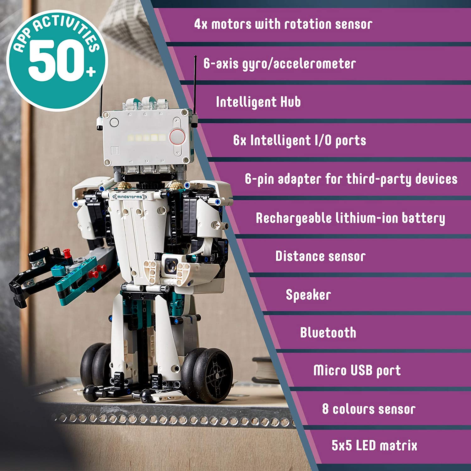 [HAPPY BRICKS] - LEGO  MINDSTORMS - 51515 - NHÀ PHÁT MINH ROBOT - ROBOT INVENTOR
