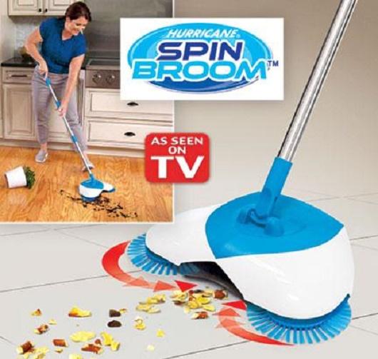 Chổi quét nhà hút bụi thông minh Spin Broom