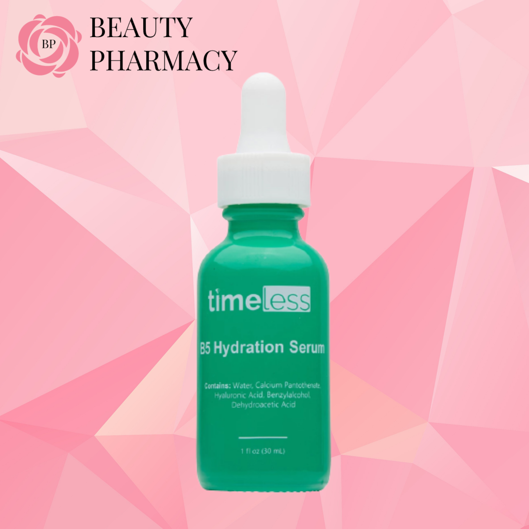 [TEM NHẬP KHẨU] Serum Timeless Vitamin B5 + Hyaluronic Acid 30ml