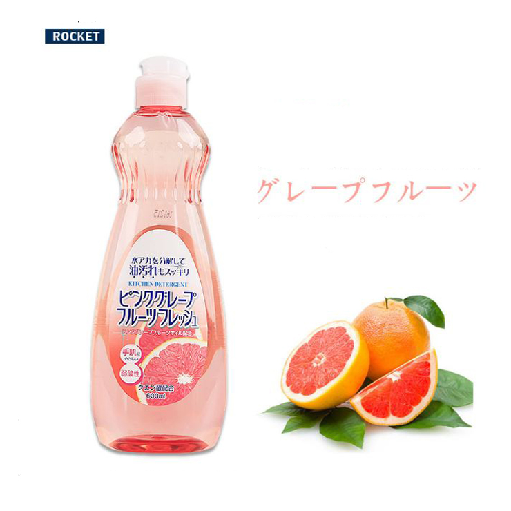 Chai nước rửa bát chén  600ml Rocket HÀNG NỘI ĐỊA NHẬT