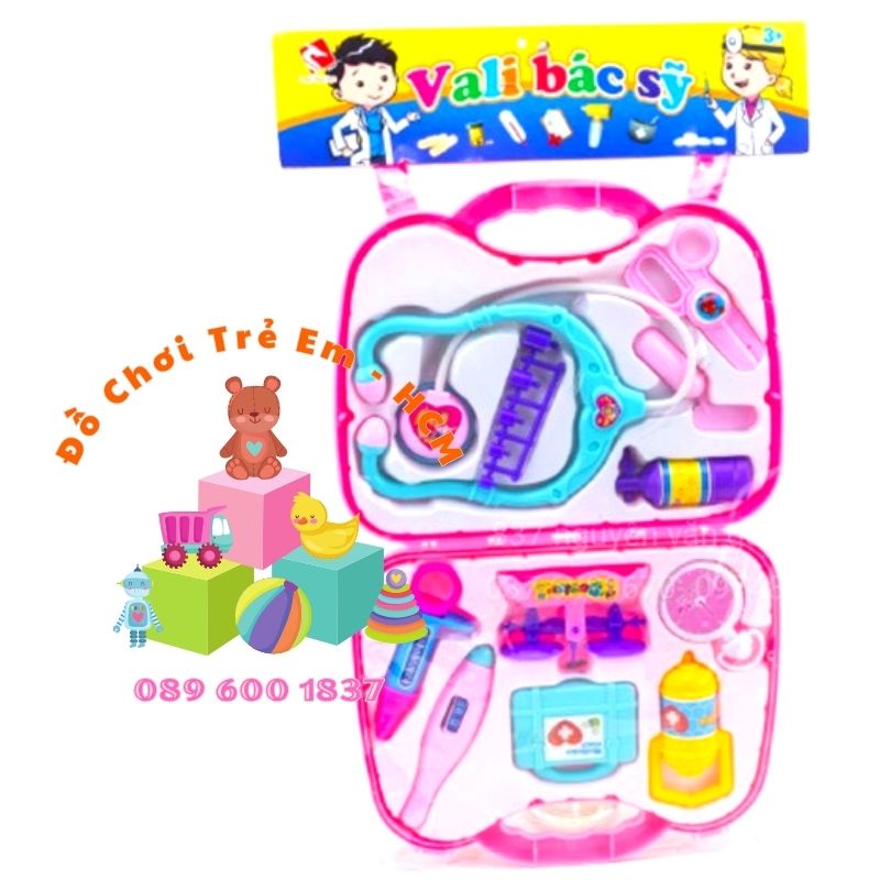 (Sỉ) Đồ Chơi Bác Sĩ Cho Bé - Vali Bác Sĩ Loại To Trẻ Em (19)