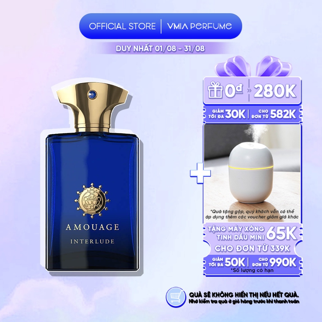 Nước hoa Nam Amouage Interlude mẫu thử 2ml 5ml 10ml