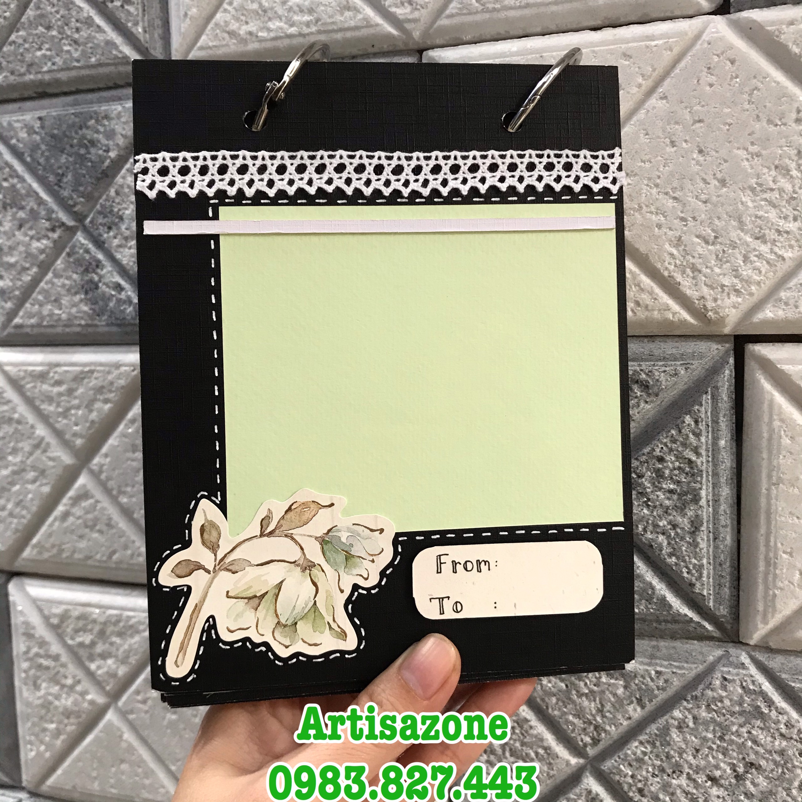 Album ảnh dán - Scrapbook handmade mini (Đọc kỹ mô tả từng sản phẩm)