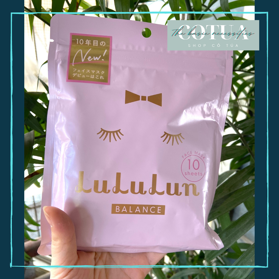 [Nội địa Nhật] Mặt nạ dưỡng da Lululun gói 10 miếng