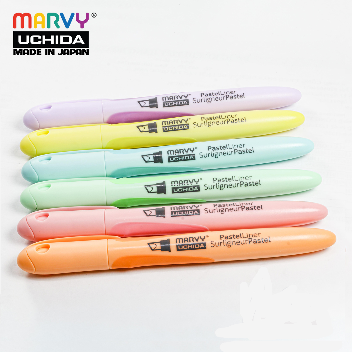 Bút dạ quang Marvy 8000 pastel