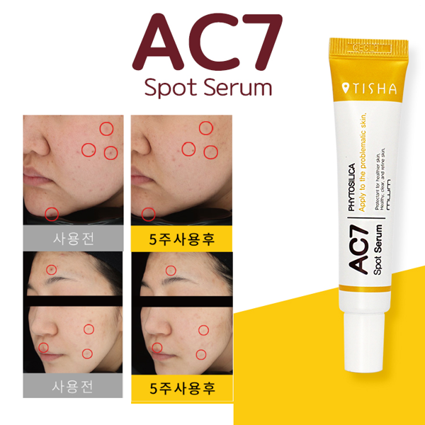 Serum Giảm Mụn Tisha AC7 Spot Serum