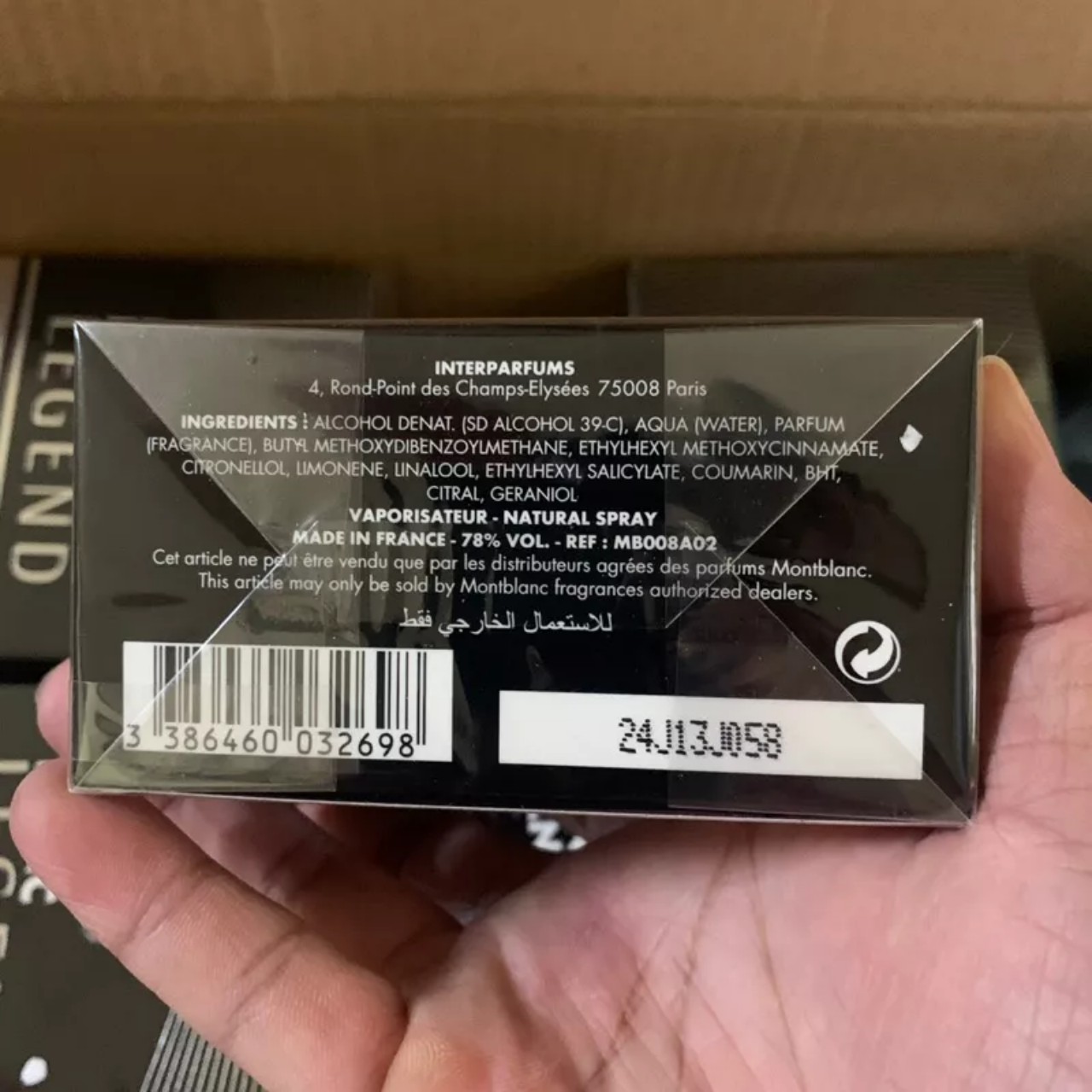 Nước hoa Montblanc Legend EDT 50ml full seal