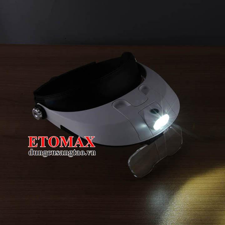 Kính lúp đeo đầu có đèn led chiếu sáng V4 (MG81001-G)