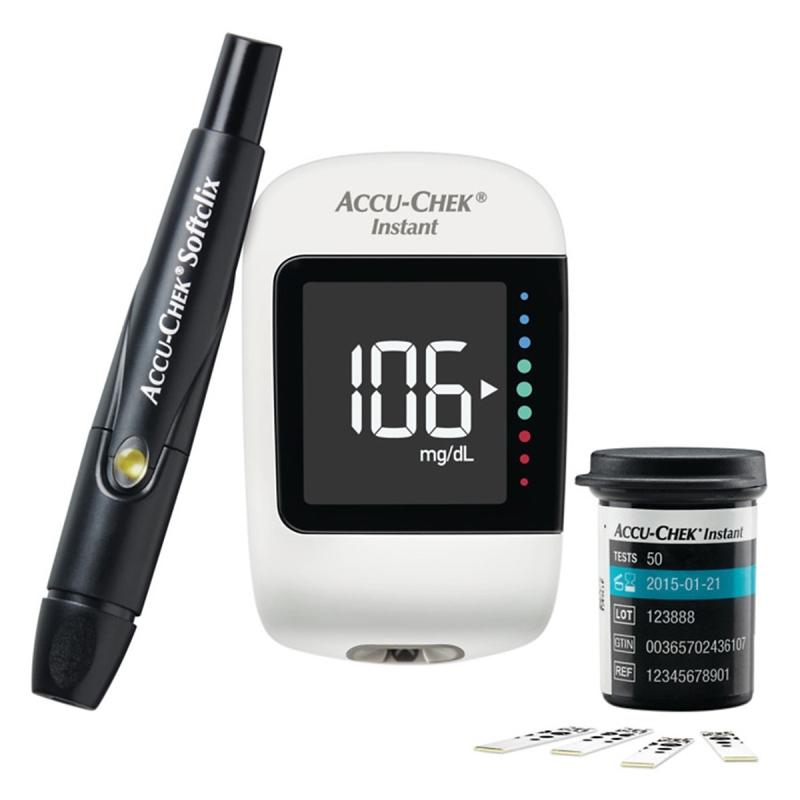 Bộ Máy Đo Đường Huyết Accu-Chek Instant mg/dL