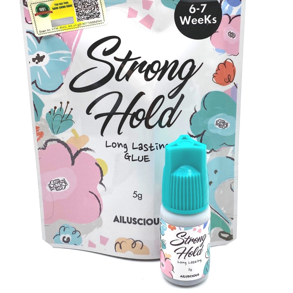 Keo nối mi strong hold 1-3s siêu bền_ít cay dụng cụ nối mi_THÚY HÀ