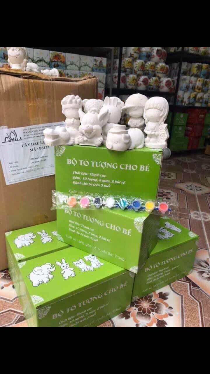 Tô tượng cho bé 10 con