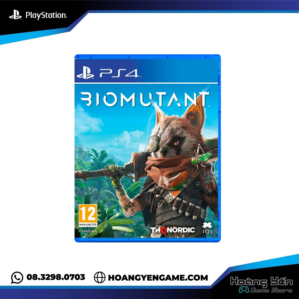 Đĩa Game Biomutant Ps4