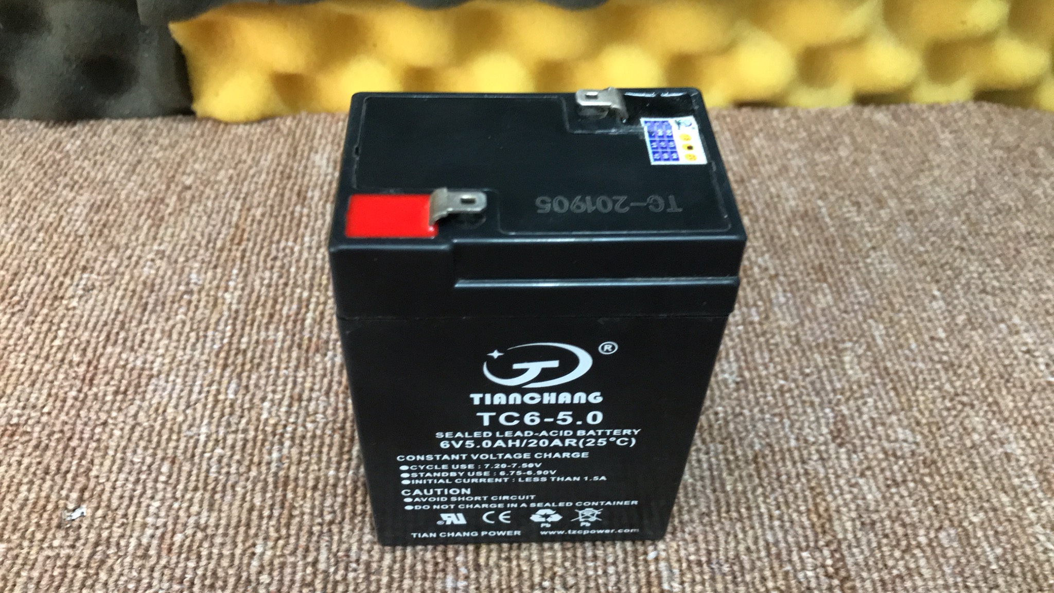 Bình acquy 6v-5ah dành cho loa kéo