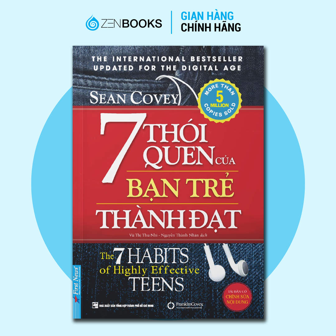 Sách - 7 Thói Quen Của Bạn Trẻ Thành Đạt (Khổ Lớn)