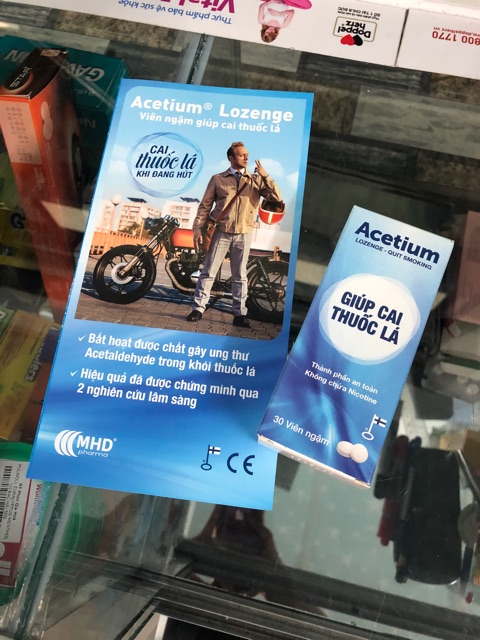 [HCM]Viên Ngậm Cai Thuốc Lá Acetium