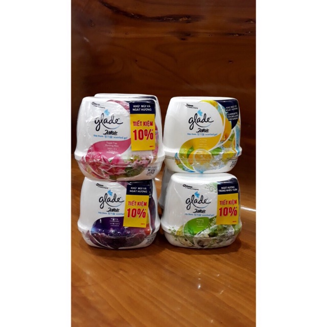Combo 2 hộp sáp thơm glade 180g tích kiệm 10%(Hoa lài)
