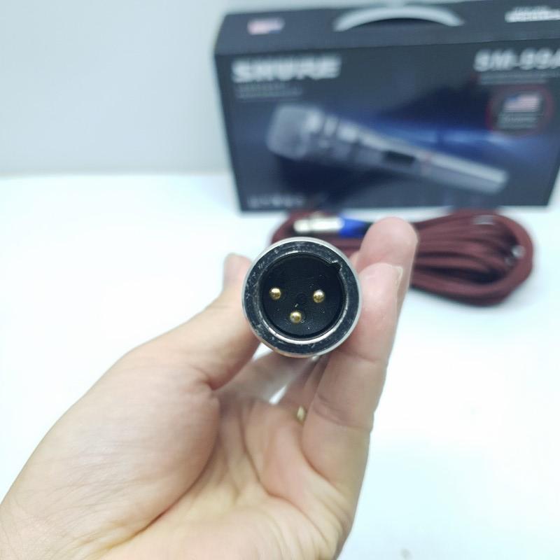 Micro có dây hát karaoke SHURE SM-99A CAO CẤP NEW 2019