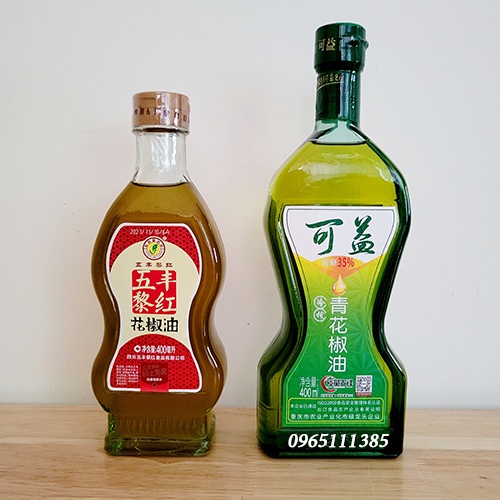 DẦU HOA TIÊU XANH, ĐỎ 400ML/ Dầu Tê 400ml Tự Chọn