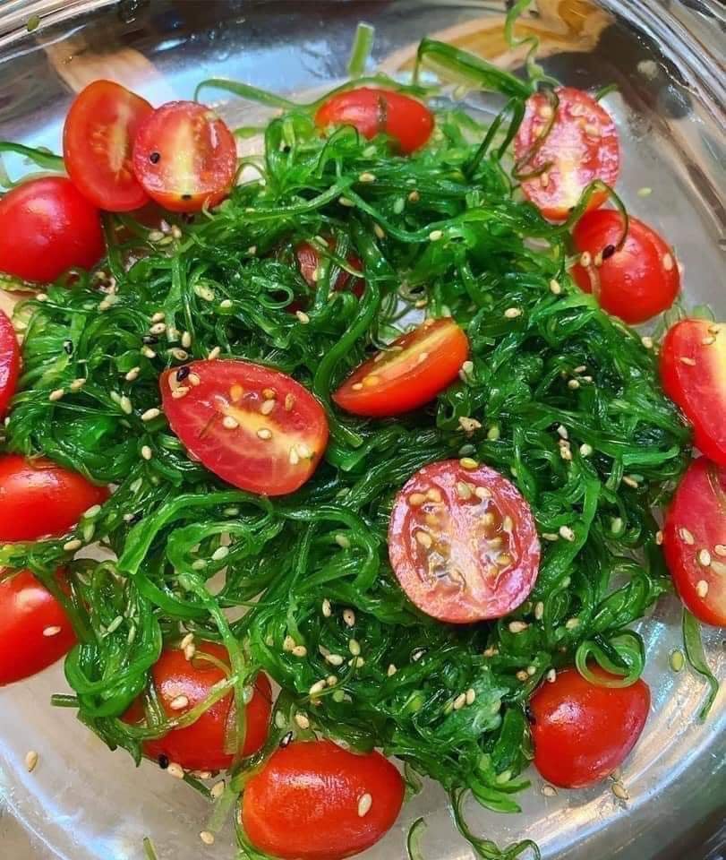 [HCM] Salad Rong Biển Tươi Trộn Mè Nhật Bản ( 200gram dùng thử )