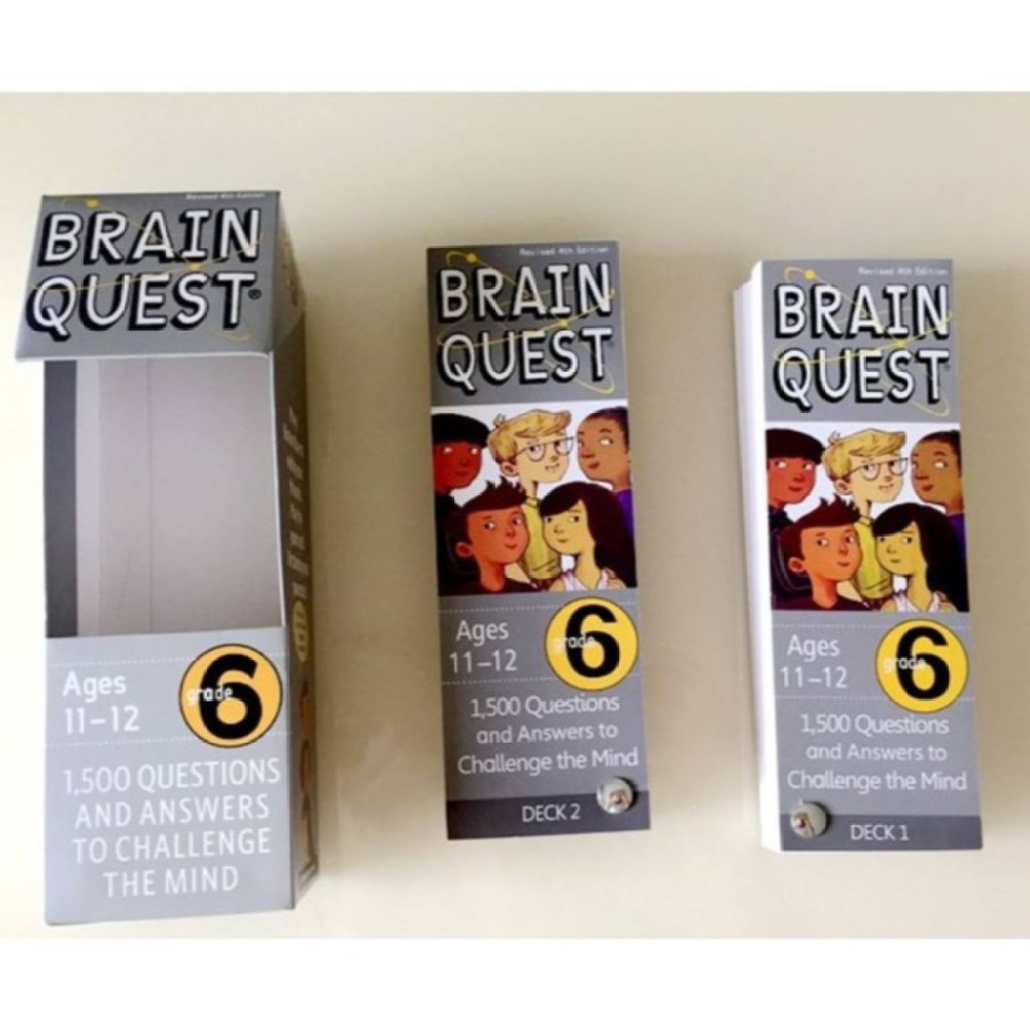 Thẻ Brain Quest (cho bé từ 02-13 tuổi)