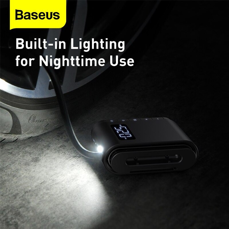 Máy bơm lốp xe hơi Baseus Dynamic Eye INFLATOR PUMP