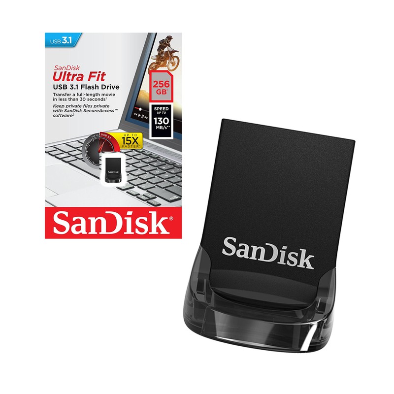 [HCM]USB 3.1 SanDisk CZ430 Ultra Fit 256GB [Hãng Phân Phối Chính Thức]