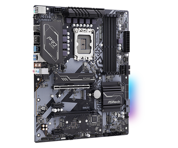 Mainboard ASROCK B660M PRO RS (Intel B660, Socket 1700, M-ATX, 4 khe RAM DDR4)