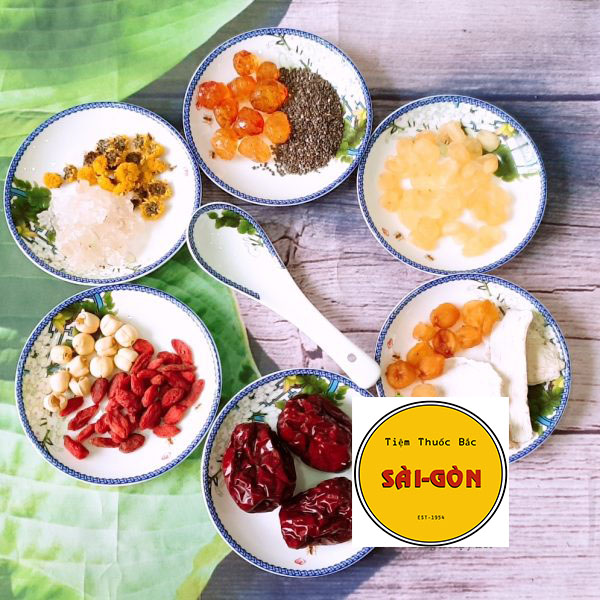 Chè Dưỡng Nhan - Set Nấu 2 người ăn