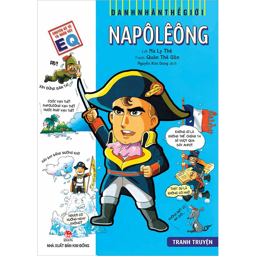 Truyện tranh Danh nhân thế giới: Napôlêông - Napoléon Bonaparte- NXB trẻ
