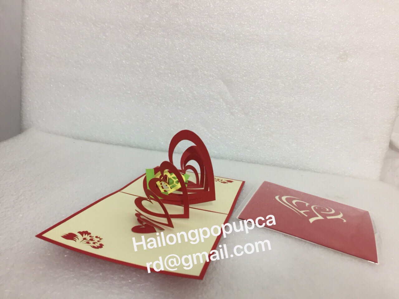 Trái Tim Soắn  1 - Love - Thiệp 3D