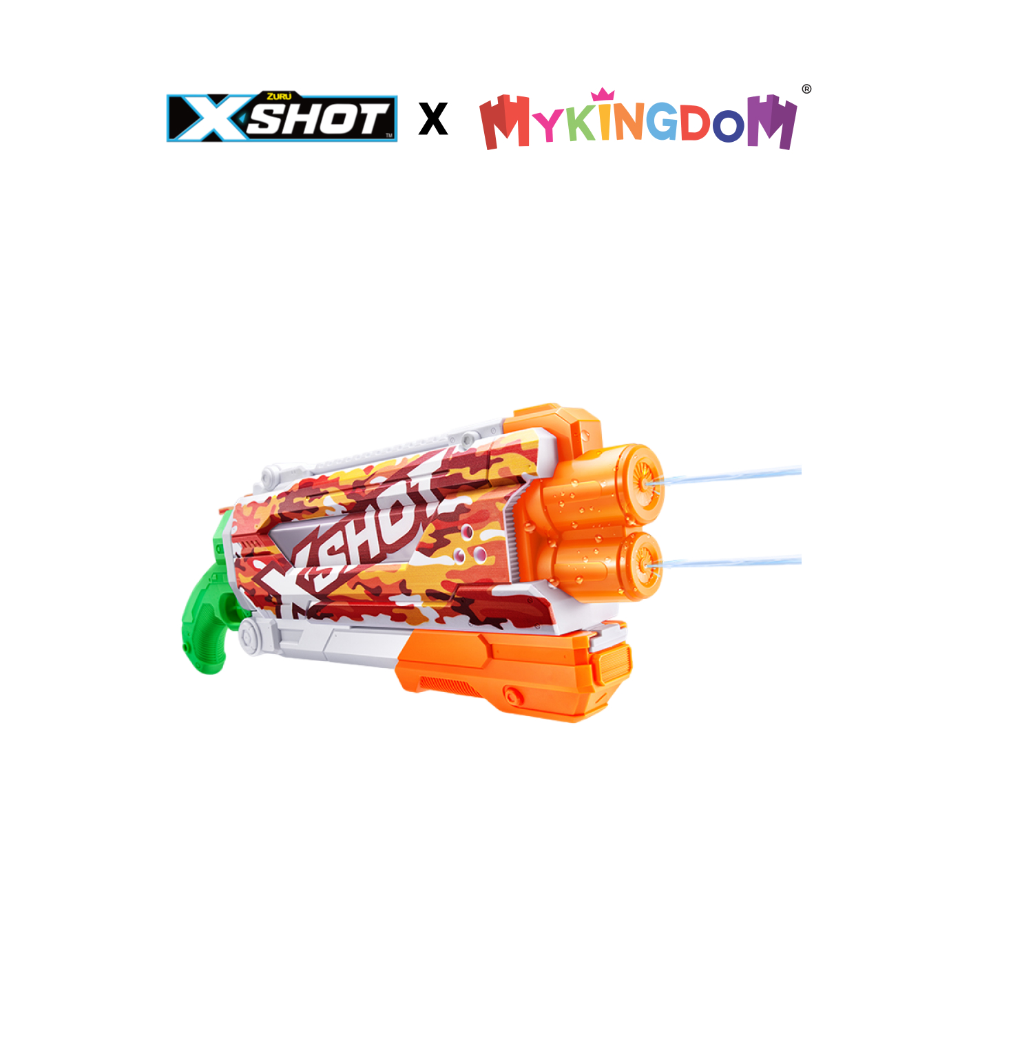 Đồ chơi phun nước thần công skins 800ml_sun camo xshot x11855b