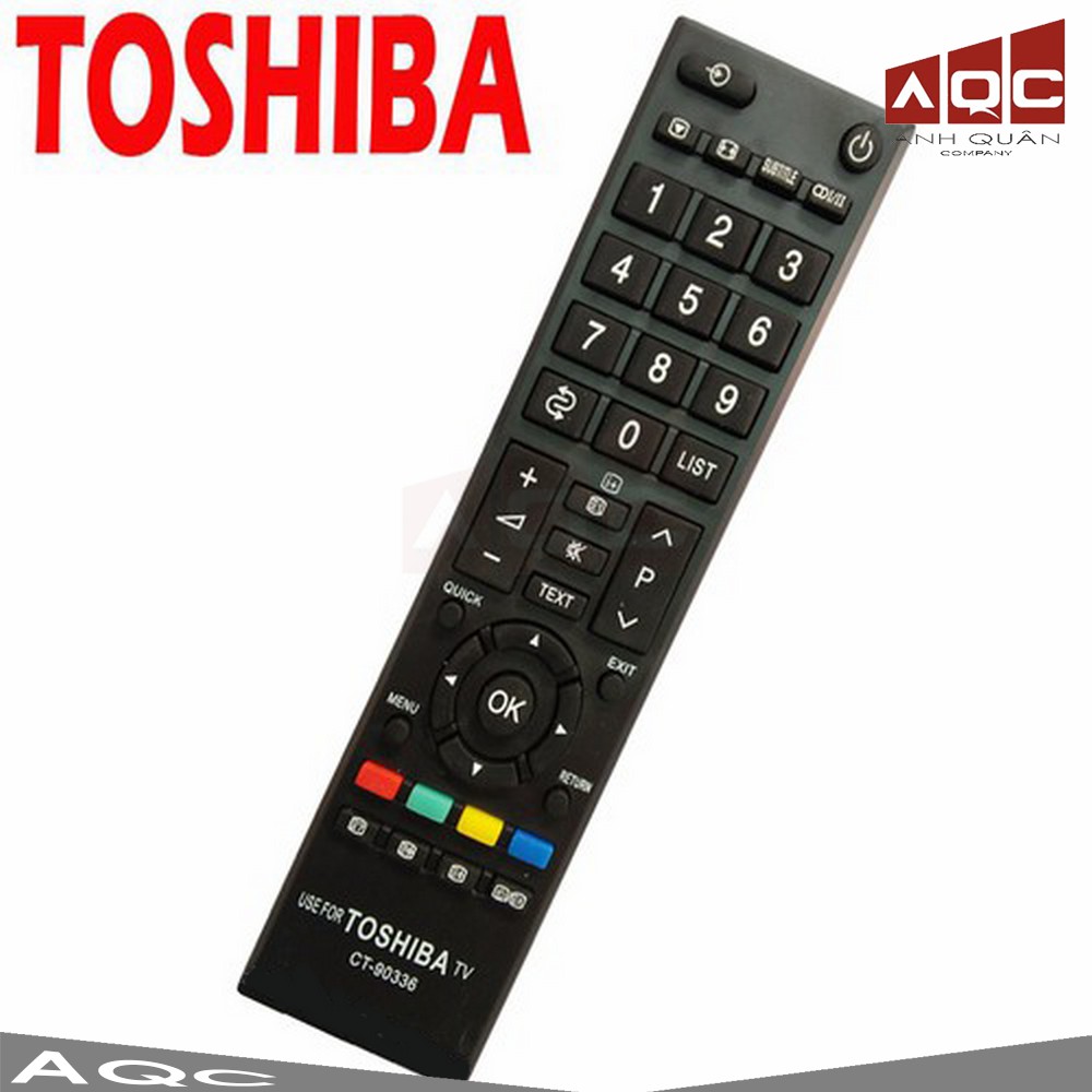 Điều khiển remote tv toshiba ct 90336 lcdled