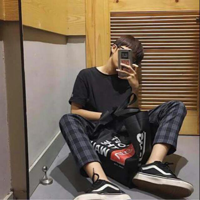 Quần dài sọc caro cực hot