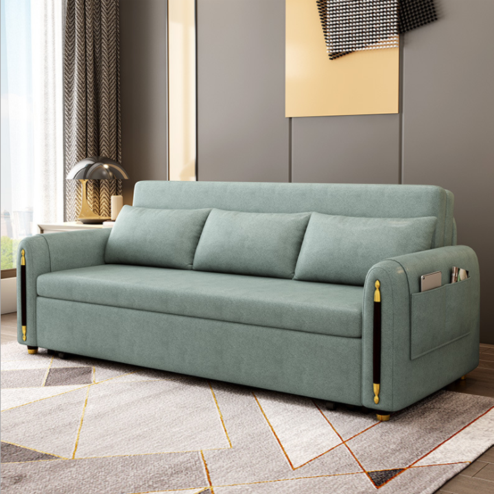 Giường Ngủ Kiêm Ghế Sofa 190x180x36cm (190x150x36cm) Kèm Ngăn Chứa Đồ Đa Năng - Giường Sofa Gấp Gọn Khung Thép Cường Lực Cao Cấp, Giường Sofa Đa Năng Gấp Gọn Thành Ghế Nhiều Kích Thước