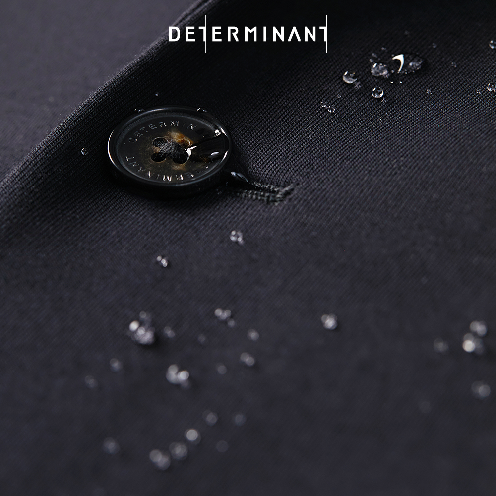 Áo khoác blazer nam DETERMINANT - 71% cotton/29% Polyester - màu đen - OW03