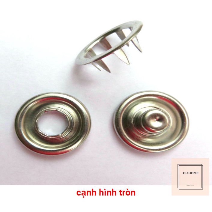 [Giá Rẻ] 30 Bộ Cúc Dành Cho Kìm Bấm Cúc Sắt (Kìm Bấm Cúc Vành)