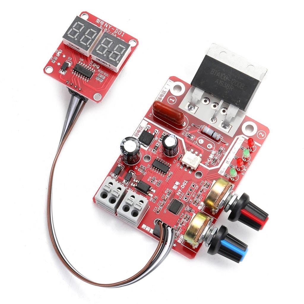 Mạch timer NY-D01 máy hàn cell pin, máy hàn điểm 40A/ 100A
