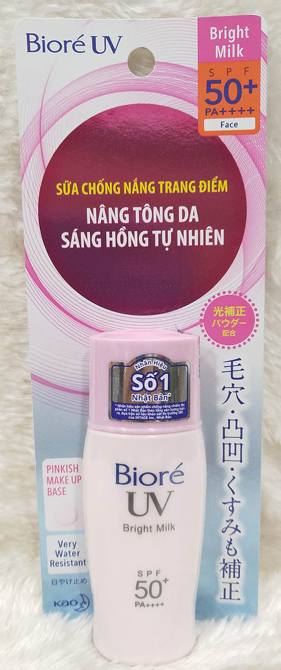 Biore Sữa chống nắng sáng hồng 30ml