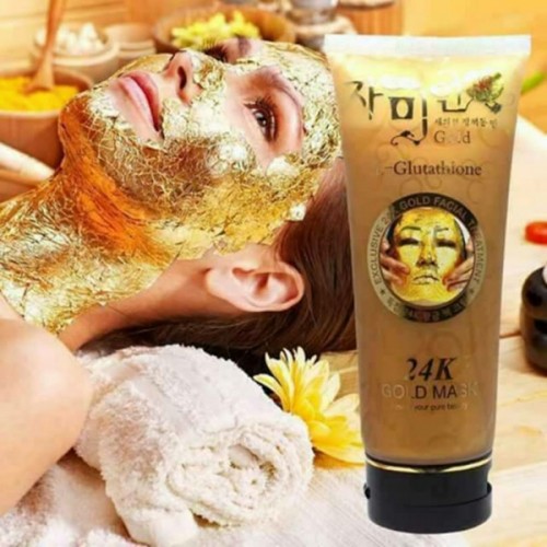 01 box 24K Gold Mask L- Glutathione Korea 220ml