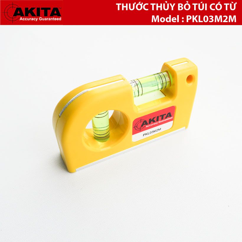 Thước thủy có từ Akita PKL03M2M