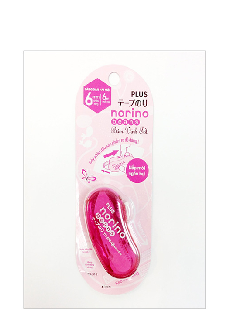 Băng dán norino beans 38-v300 hồng