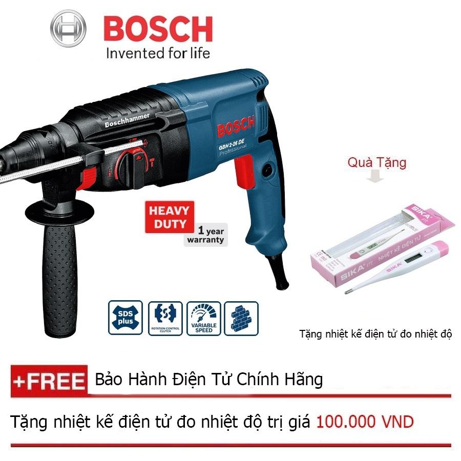 Máy khoan búa Bosch GBH 2-26 DE Professiona