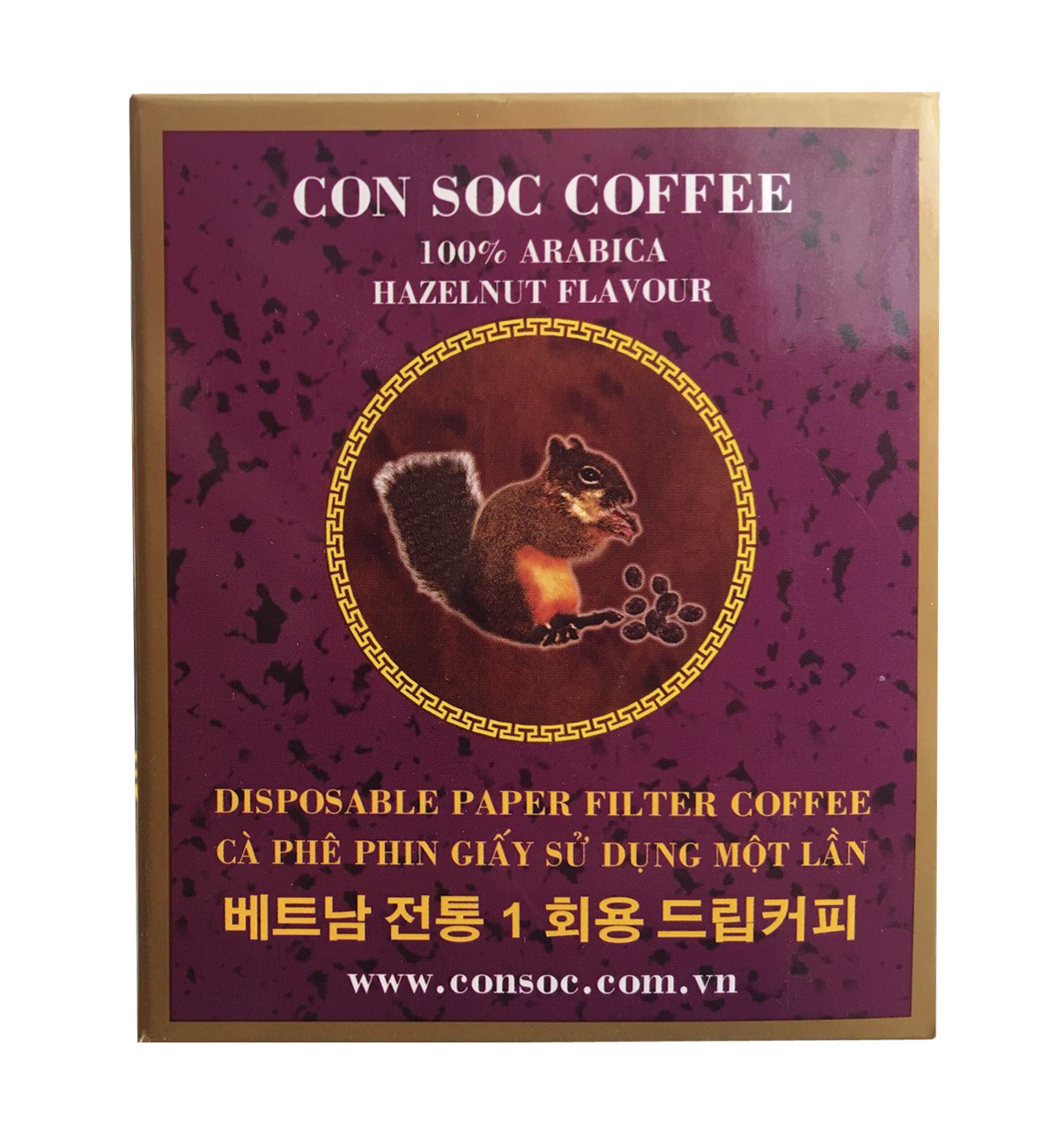 Cà phê Con Sóc Phin Lọc Tím 7g