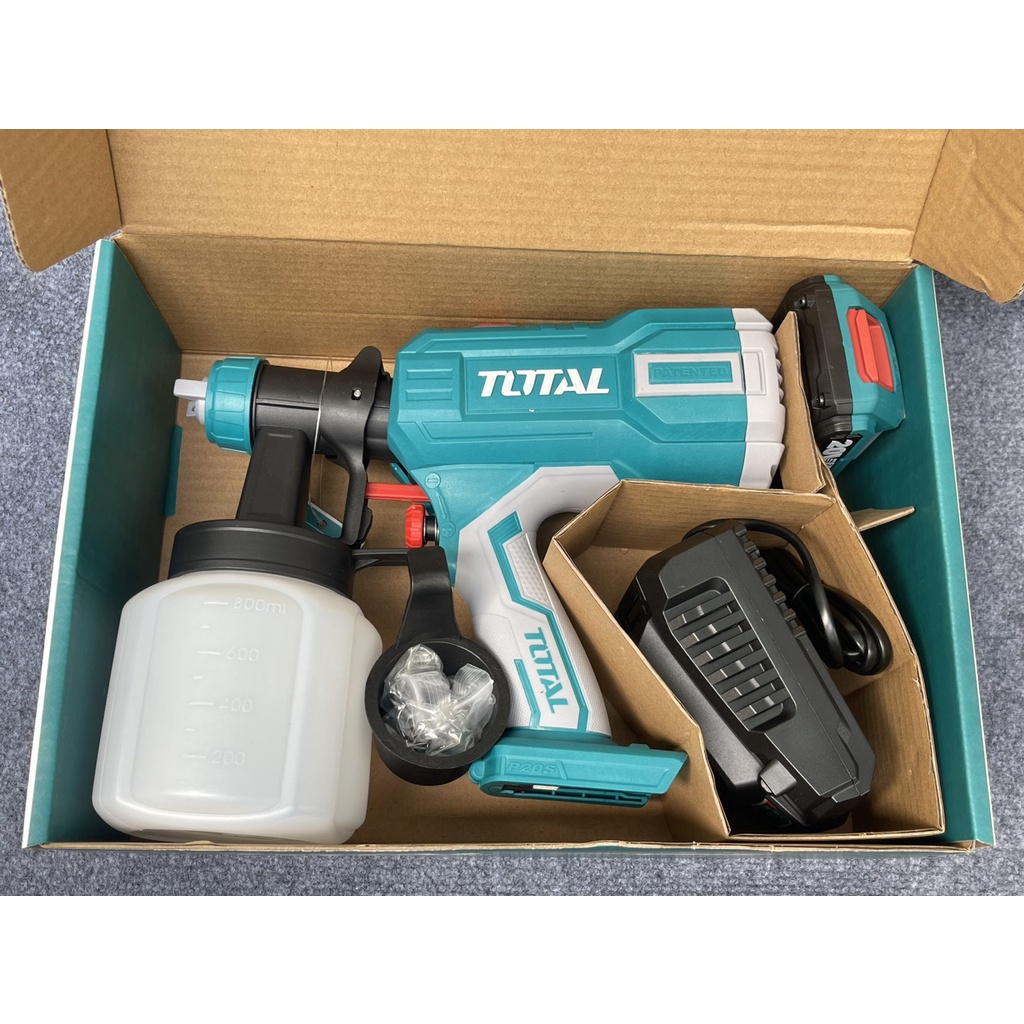 Máy phun sơn dùng pin Lithium 20V Total TSGLI2003